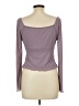 Kirious Purple Long Sleeve Top Size L - photo 2
