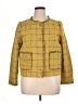 J. McLaughlin Tweed Gold Jacket Size XL - photo 1