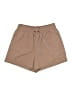 Danskin Solid Tan Khaki Shorts Size L - photo 1