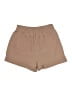 Danskin Solid Tan Khaki Shorts Size L - photo 2