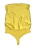NBD 100% Polyester Yellow Bodysuit Size S - photo 1