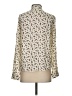 Promod Floral Ivory Long Sleeve Blouse Size 2 - photo 2