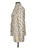 Promod Floral Ivory Long Sleeve Blouse Size 2 - photo 5
