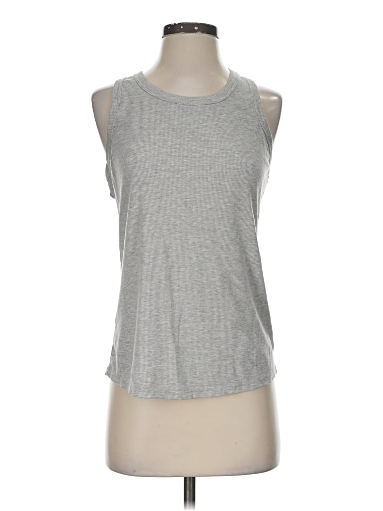 Pre-owned Danskin Sleeveless T-shirt In Gray