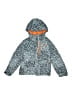 Columbia 100% Polyester Print Blue Gray Windbreaker Size 4 - 5 - photo 1