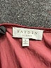 Hayden 100% Polyester Burgundy Long Sleeve Blouse Size S - photo 7
