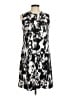 Natori Graphic Gray Casual Dress Size M - photo 1