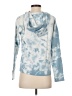 Bobi 100% Cotton Tie-dye Blue Sweatshirt Size XS - photo 2