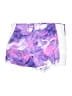 Raya Sun 100% Polyester Graphic Purple Shorts Size M - photo 1