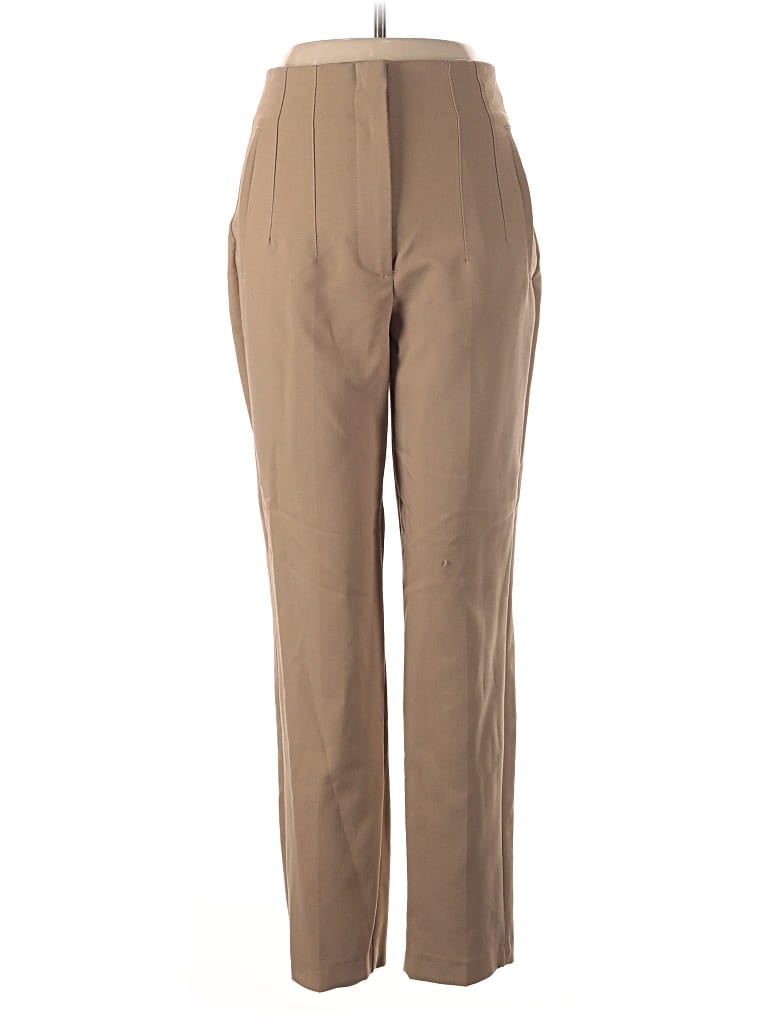 Pre-owned Zara Dress Pants In Tan