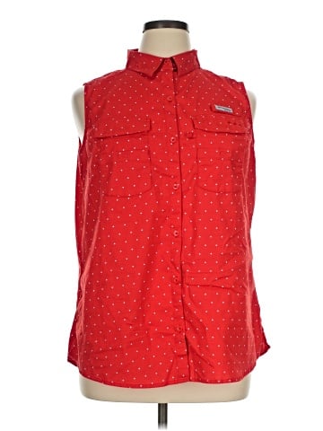 Columbia Sleeveless Button-Down Shirt (view 1)