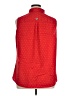 Columbia Polka Dots Red Sleeveless Button-Down Shirt Size 1X - photo 2