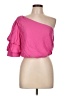 Do & Be 100% Polyester Pink 3/4 Sleeve Blouse Size L - photo 1