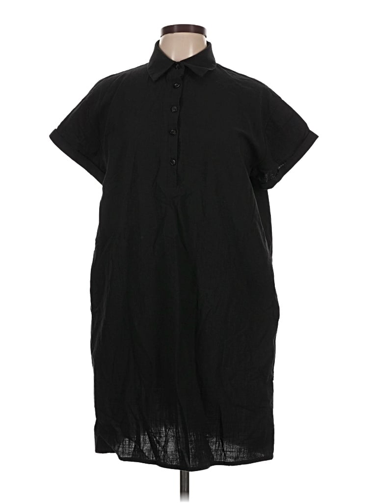 Pre-owned Zeagoo Casual Dress In Black