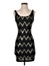 Soprano Chevron-herringbone Black Cocktail Dress Size XS - photo 1