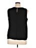 Apt. 9 100% Polyester Black Sleeveless Blouse Size XL - photo 2