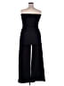 Unbranded 100% Polyester Solid Black Jumpsuit Size XXL - photo 2