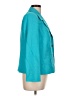 TanJay 100% Polyester Solid Teal Blazer Size 10 Petite - photo 4