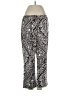 Harold's Paisley Silver Casual Pants Size 4 - photo 1