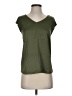 Mango 100% Viscose Green Short Sleeve Top Size XS - photo 1
