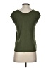 Mango 100% Viscose Green Short Sleeve Top Size XS - photo 2