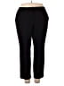 Bar III Solid Black Dress Pants Size 18 - photo 1