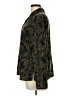 Notations 100% Polyester Paisley Black Long Sleeve Blouse Size L - photo 5