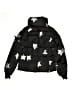 SAM 100% Nylon Stars Black Snow Jacket Size 12 - photo 2