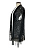 Charming Charlie Black Kimono Size M - photo 5