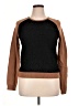 Coldwater Creek Color Block Brown Pullover Sweater Size 14 - photo 1