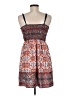 Ultra Pink 100% Polyester Paisley Orange Cocktail Dress Size M - photo 2