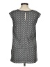 Merona 100% Polyester Polka Dots Gray Sleeveless T-Shirt Size M - photo 2