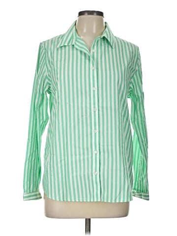 Lands' End Long Sleeve Button-Down Shirt (view 1)