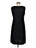 Sandra Darren Solid Black Casual Dress Size 8 (petite) - photo 2