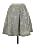 Alice + Olivia 100% Polyester Metallic Silver Formal Skirt Size 2 - photo 1