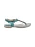 Sperry Top Sider 100% Leather Teal Sandals Size 9 1/2 - photo 1