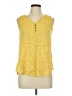 Ember Yellow Sleeveless Blouse Size L - photo 1
