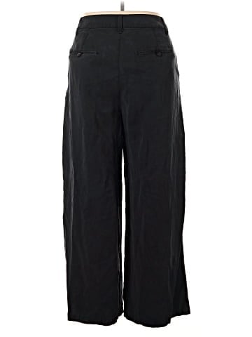 Madewell The Harlow Wide-Leg Pant in Drapey Twill (view 2)