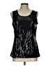 Covington Black Sleeveless Top Size L - photo 1