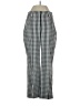 Burberry Checkered-gingham Silver Casual Pants Size 4 - photo 1