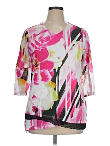 Cj Banks 3/4 Sleeve Blouse (view 1)