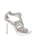 Jessica Simpson Silver Sandals Size 7 1/2 - photo 1
