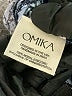 Omika 100% Modal Print Blue Formal Skirt Size XS - photo 5