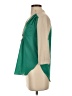 BCX 100% Polyester Color Block Green 3/4 Sleeve Blouse Size XS - photo 5