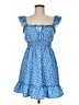 Hesperus Hearts Blue Casual Dress Size M - photo 1
