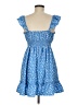 Hesperus Hearts Blue Casual Dress Size M - photo 2