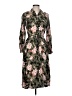Per Una Print Black Casual Dress Size 10 - photo 1