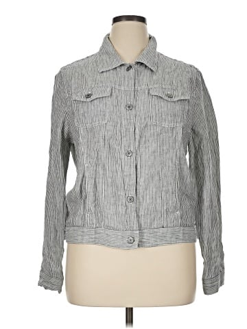 Jones New York Long Sleeve Button-Down Shirt (view 1)