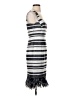 Worth Stripes Gray Cocktail Dress Size 2 - photo 4