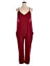 Shein Solid Burgundy Red Jumpsuit Size 14 - photo 1